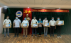 The Laotian students at Quy Nhon College of Engineering and Technology were given gifts on August 10th, 2021 (Photo Credit: daidoanket.vn)