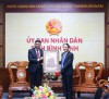 Chairman of Provincial People's Committee receives Consul General of India in Ho Chi Minh city