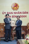 Permanent Vice Chairman of the Provincial People's Committee Nguyen Tuan Thanh receives the Consul General of Japan in Da Nang