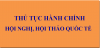 Phê duyệt quy trình nội bộ giải quyết thủ tục hành chính liên thông cấp tỉnh trong lĩnh vực Hội nghị, hội thảo quốc tế thuộc phạm vi chức năng quản lý của Sở Ngoại vụ