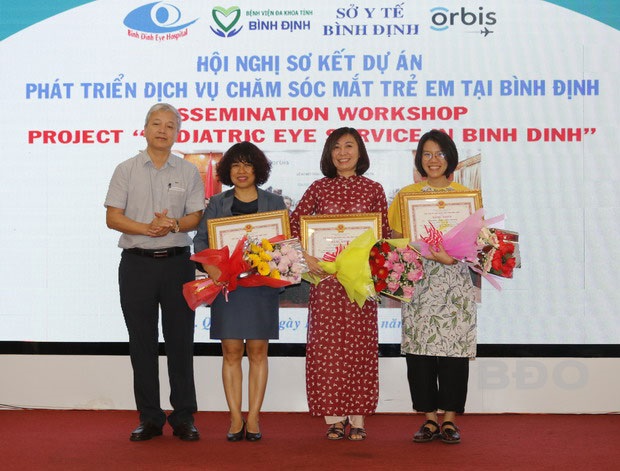 Dissemination Workshop on the Project “Pediatric Eye Service in Binh Dinh”